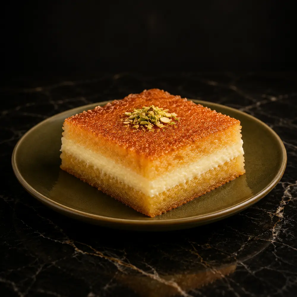 Creamy Basbousa